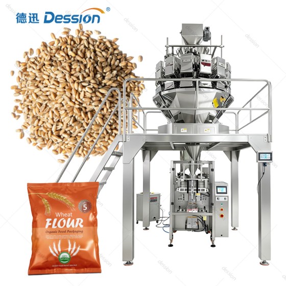Automatic Vertical Cereal Packaging Machine from Leading China Manufacturer for Grains, Oats, and Breakfast Cereals
